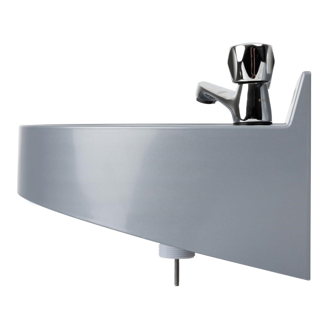 Basix Polycarbonate Hand Wash Basin Grey