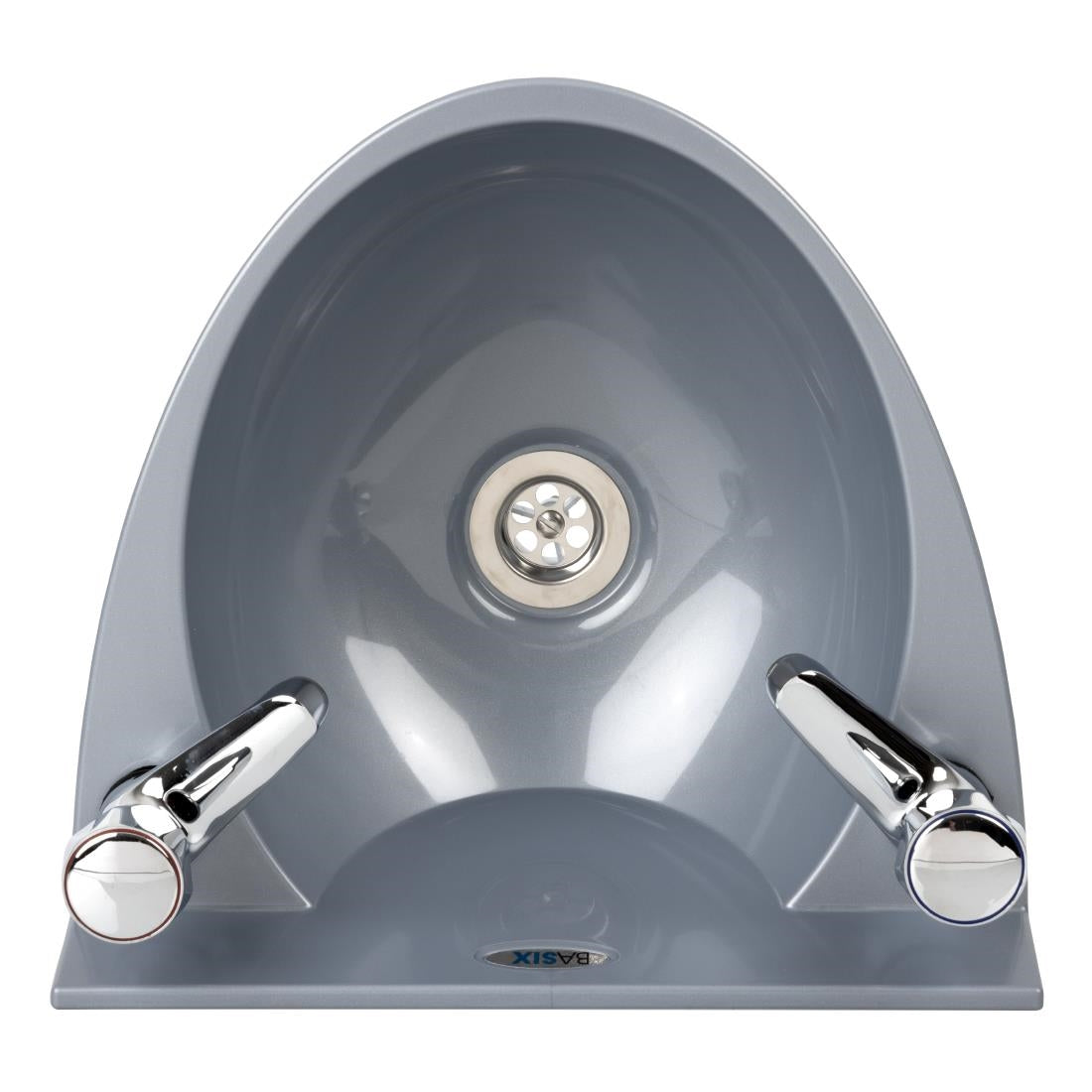 Basix Polycarbonate Hand Wash Basin Grey