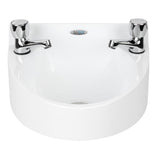 Basix Polycarbonate Wash Hand Basin White