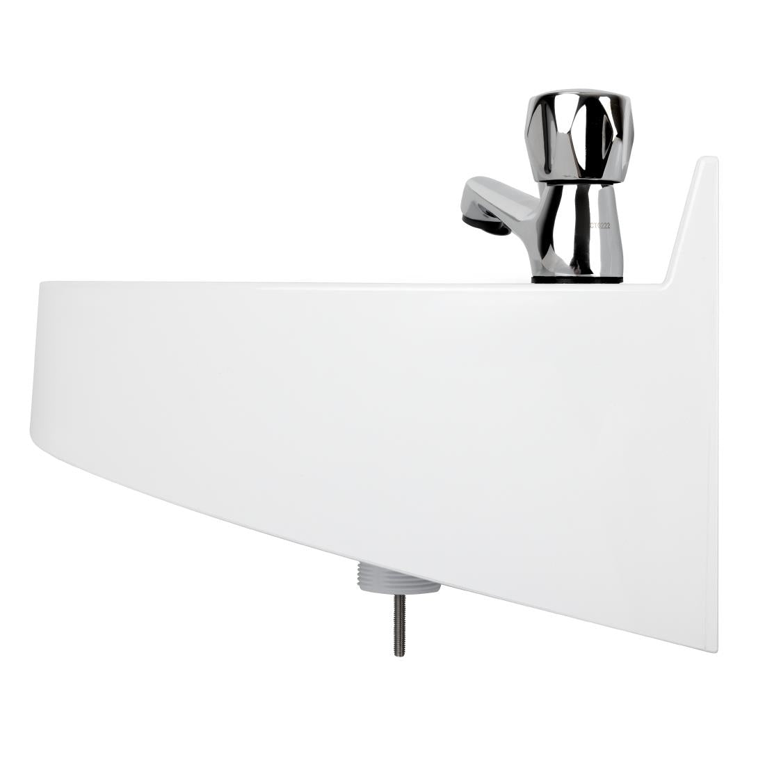 Basix Polycarbonate Wash Hand Basin White