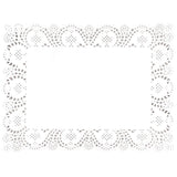 Olympia Rectangular Paper Doilies 400mm (250 Pack)