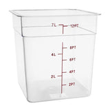 Hygiplas 5.5Ltr & 7Ltr Square Storage Bundle with 7 Colour Lids