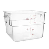 Hygiplas 10Ltr & 15Ltr Square Storage Bundle with 7 Colour Lids