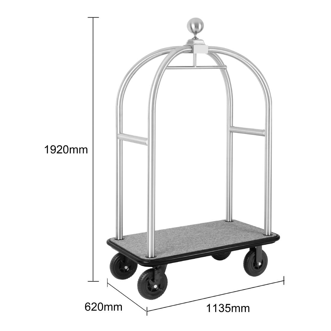 Bolero Luggage Cart