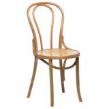 Fameg Bentwood Bistro Side chair Natural (2 pack)