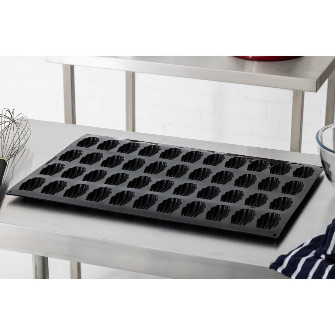 Pavoflex Madeleine Silicone Mould 44 Cup