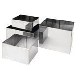 Vogue Square Mousse Rings 60 x 80 x 80mm Extra Deep