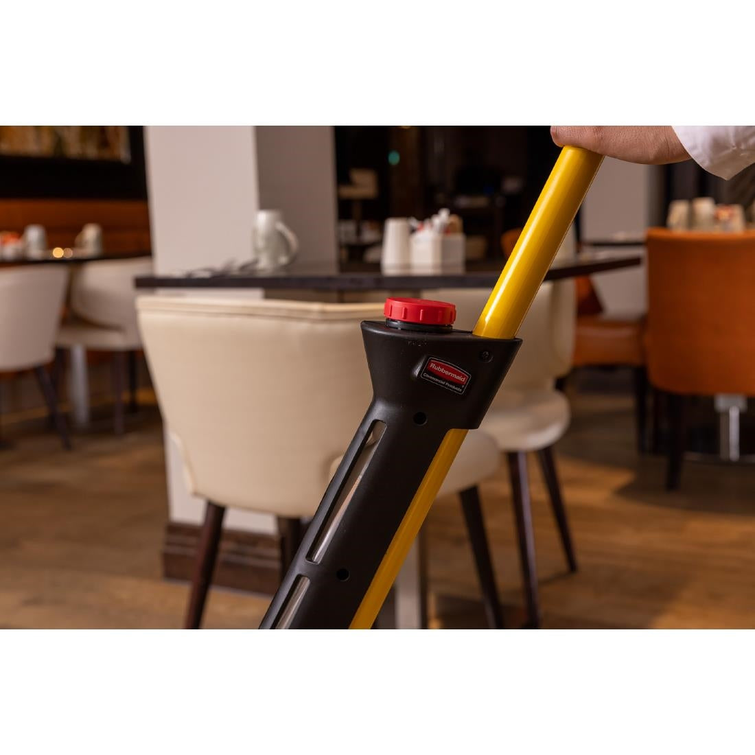 Rubbermaid Hygen Pulse Microfibre Spray Mop Yellow