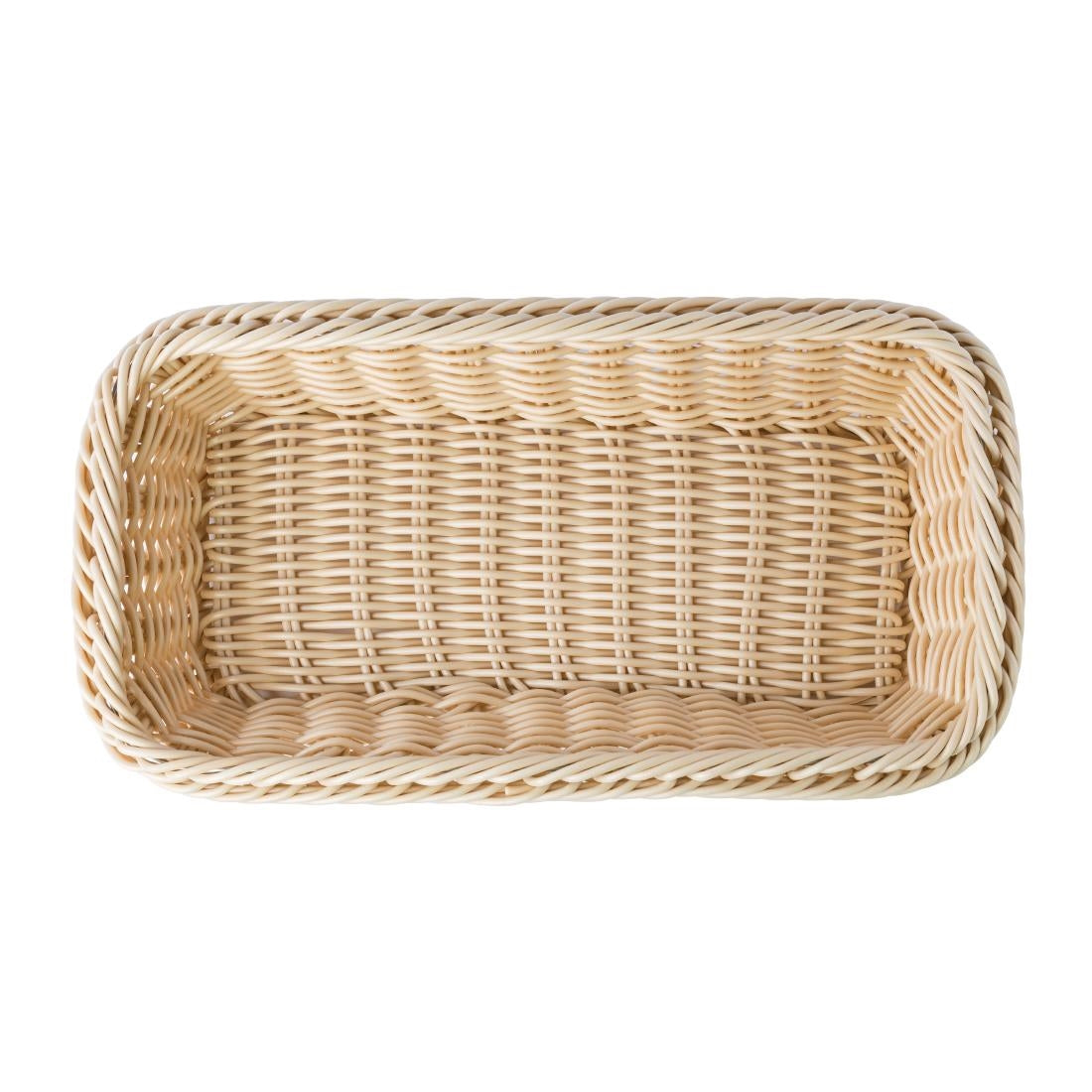 Polypropylene Natural Rattan Basket 1/3 GN