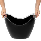APS Black Acrylic Wine And Champagne Bucket Large
