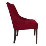 Bolero Dark Red Finesse Dining Chairs (2 Pack)