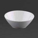 Olympia Lumina Oval Sloping Bowls White 148mm (6 pack)