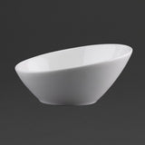 Olympia Lumina Oval Sloping Bowls White 148mm (6 pack)