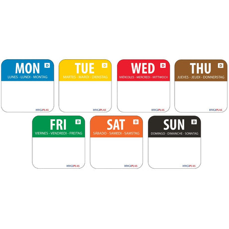 Dissolvable Food Rotation Label Kit 20mm (7000 Pack)