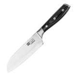 Vogue Tsuki Series 7 Santoku Knife Black 17.5cm