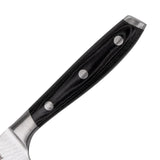 Vogue Tsuki Series 7 Santoku Knife Black 14.3cm