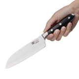 Vogue Tsuki Series 7 Santoku Knife Black 14.3cm