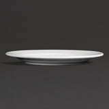 Royal Porcelain Classic White Wide Rim Plates 240mm (12 Pack)