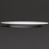 Royal Porcelain Classic White Wide Rim Plates 260mm (12 Pack)