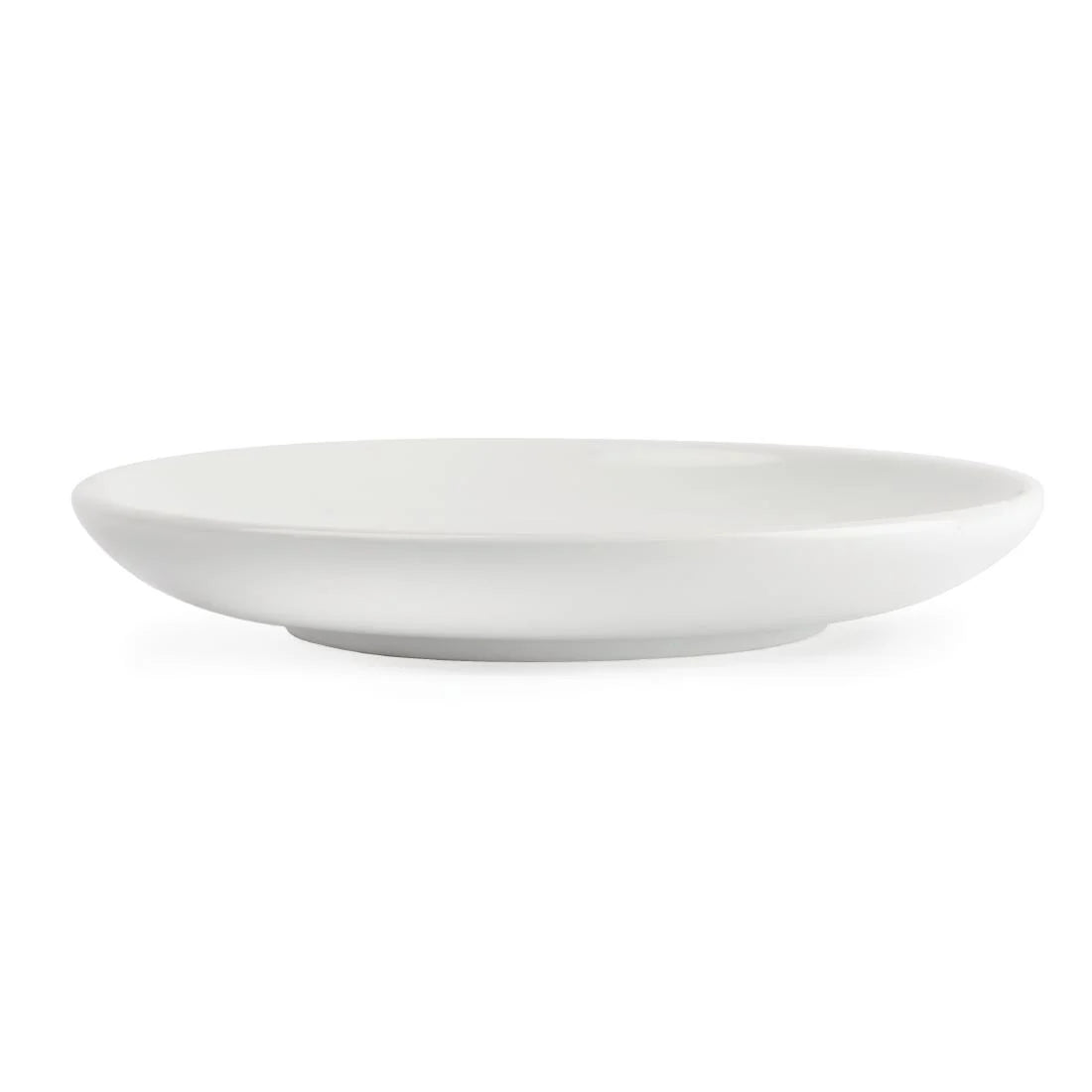 Royal Porcelain Classic White Cappuccino Saucers 160mm (12 Pack)