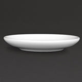 Royal Porcelain Classic White Espresso Saucers 125mm (12 Pack)
