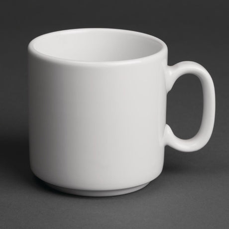 Royal Porcelain Classic White Mugs 330ml (12 Pack)