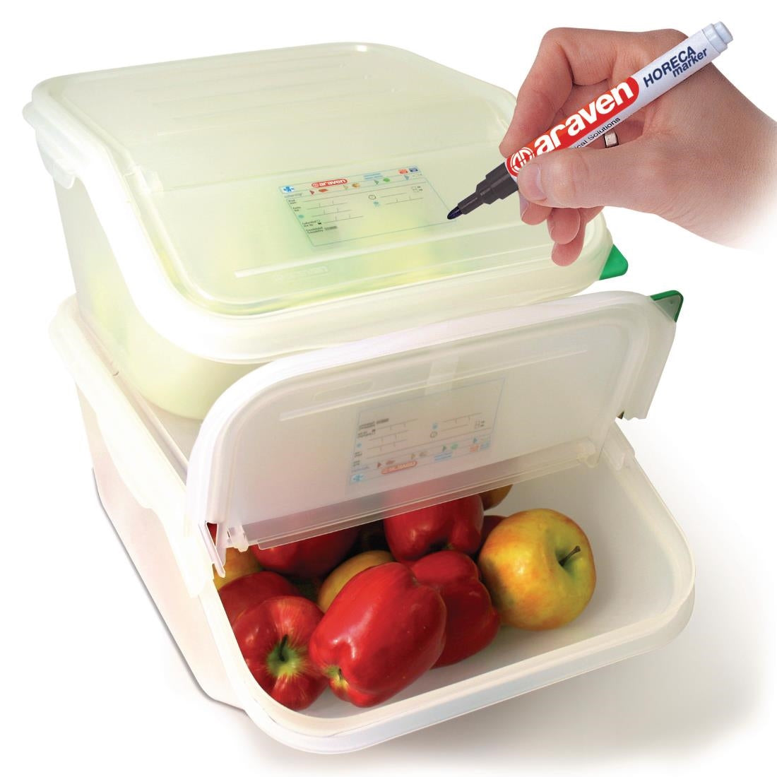 Araven Polypropylene 1/3 Gastronorm Ingredient Bin 7Ltr