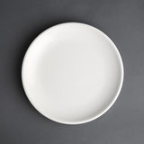 Olympia Cafe Coupe Plates White 205mm 8" (12 Pack)