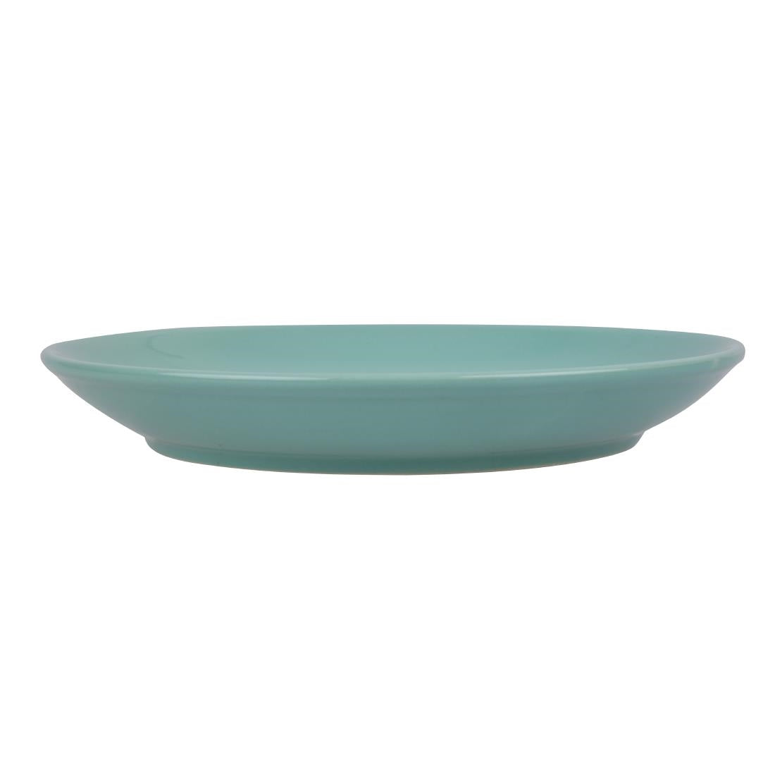 Olympia Cafe Coupe Plates Aqua 205mm (12 Pack)