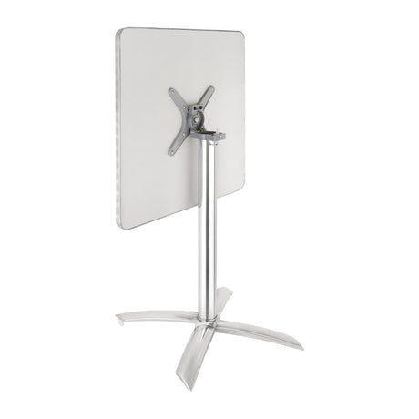 Bolero Square Flip Top Table Stainless Steel 600mm