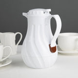 Olympia Insulated Swirl Jug White 0.5Ltr