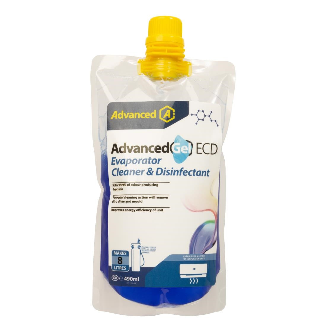 Advanced Gel ECD Evaporator Cleaner and Disinfectant Concentrate 490ml