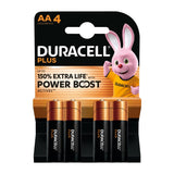 DuracellPlus AA Batteries (4 Pack)