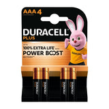 DuracellPlus AAA Batteries (4 Pack)