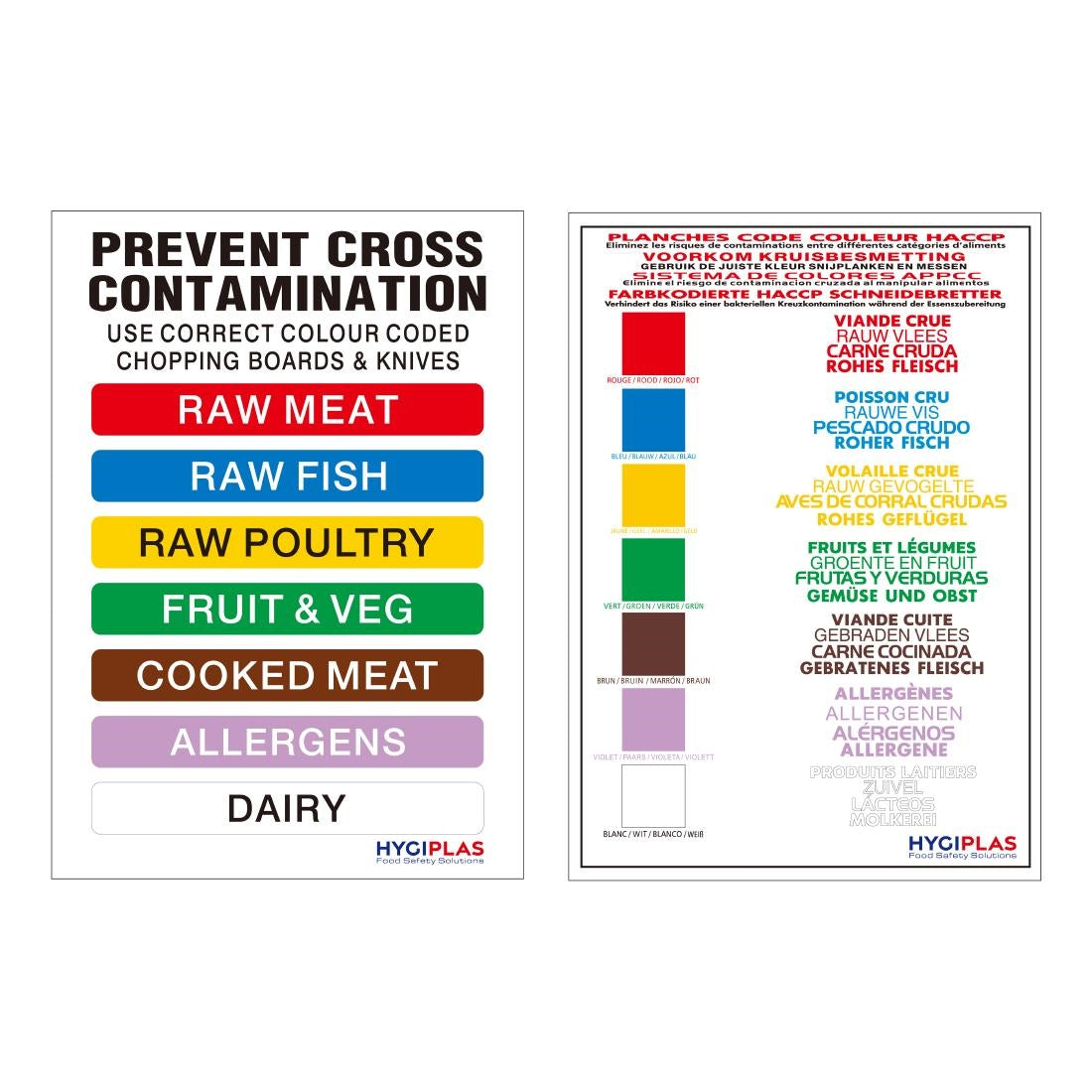 Low Density Chopping Board Set with Rack