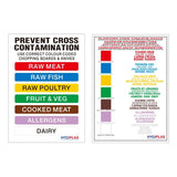 Low Density Chopping Board Set with Rack