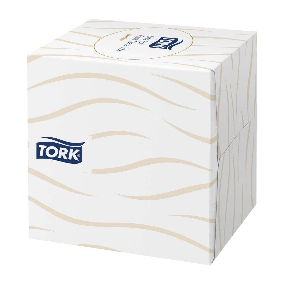 Tork Soft Facial Tissue Cube Box White (30 Pack)
