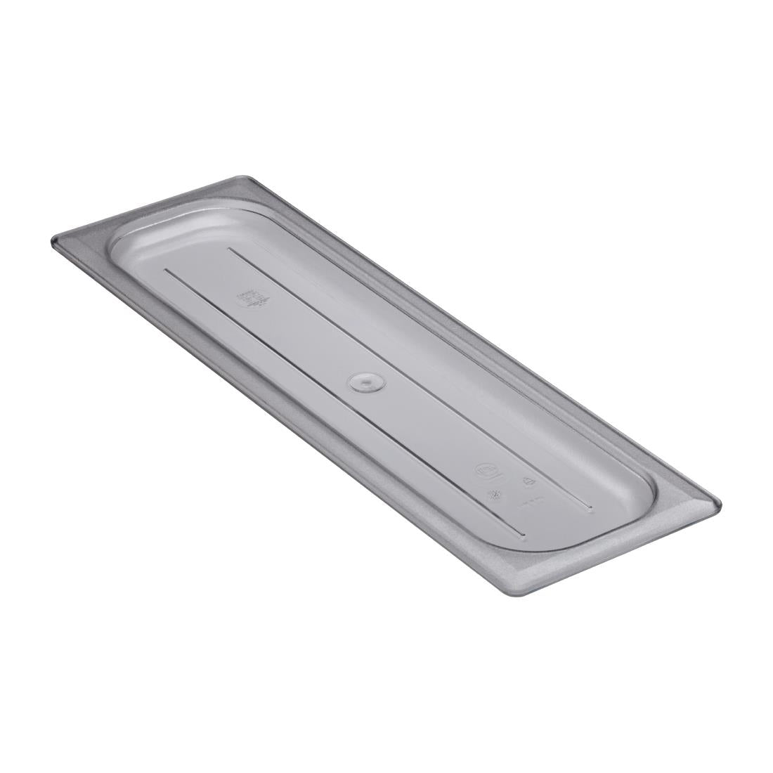 Cambro Camwear Food Pan Lid Long Clear 1/2"