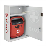 Automated External Defibrillator Alarmed Metal Cabinet