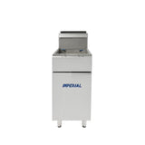 Imperial Single Tank Twin Basket Freestanding LPG Fryer IFS-40-OP
