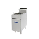 Imperial Single Tank Twin Basket Freestanding Natural Gas Fryer IFS-40-OP