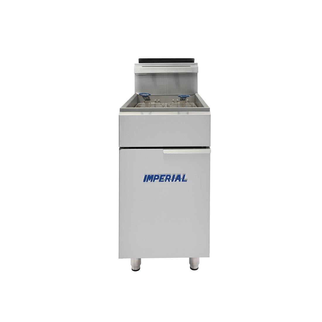 Imperial Freestanding Single Tank Natural Gas Fryer IFS-50