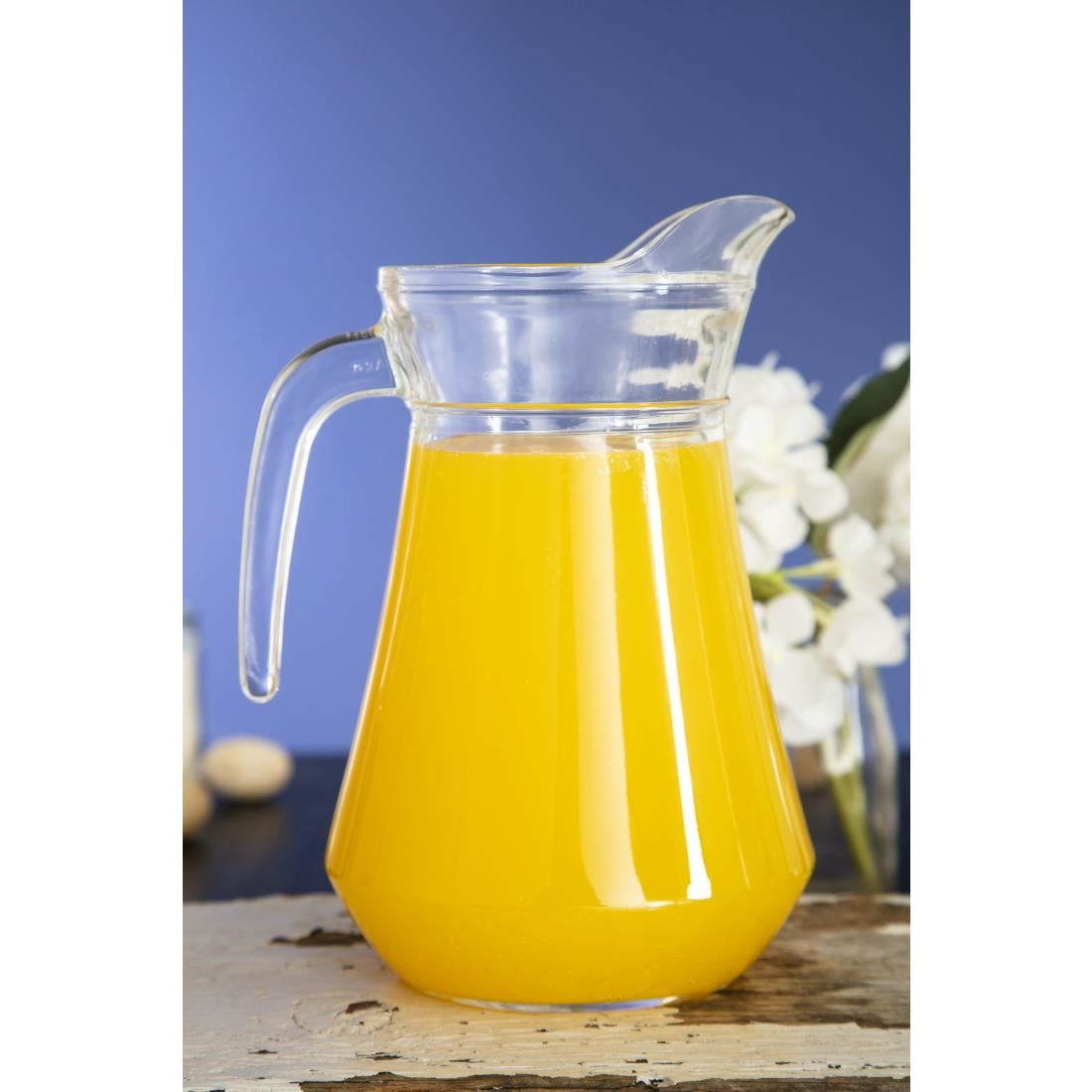 Arcoroc Glass Jugs 1.3Ltr (Pack of 6)