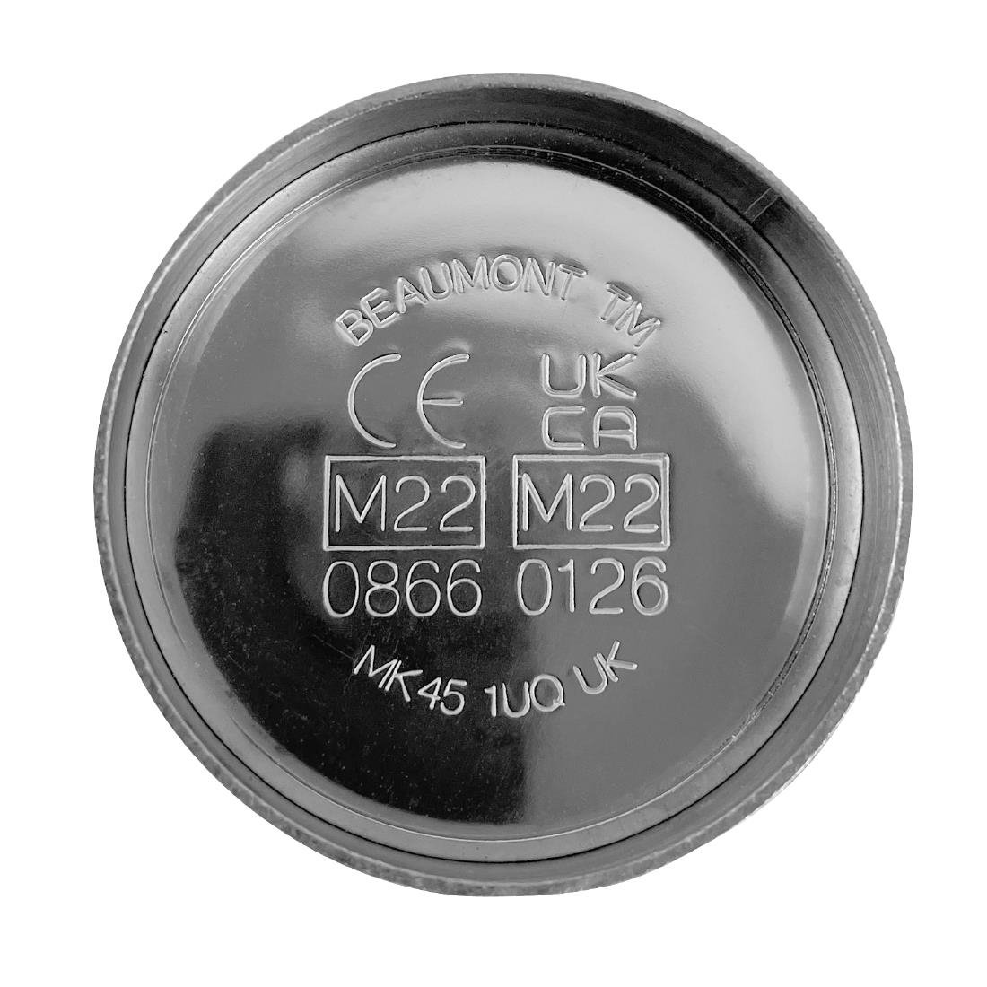 Beaumont Stainless Steel Thimble Measure 4cl