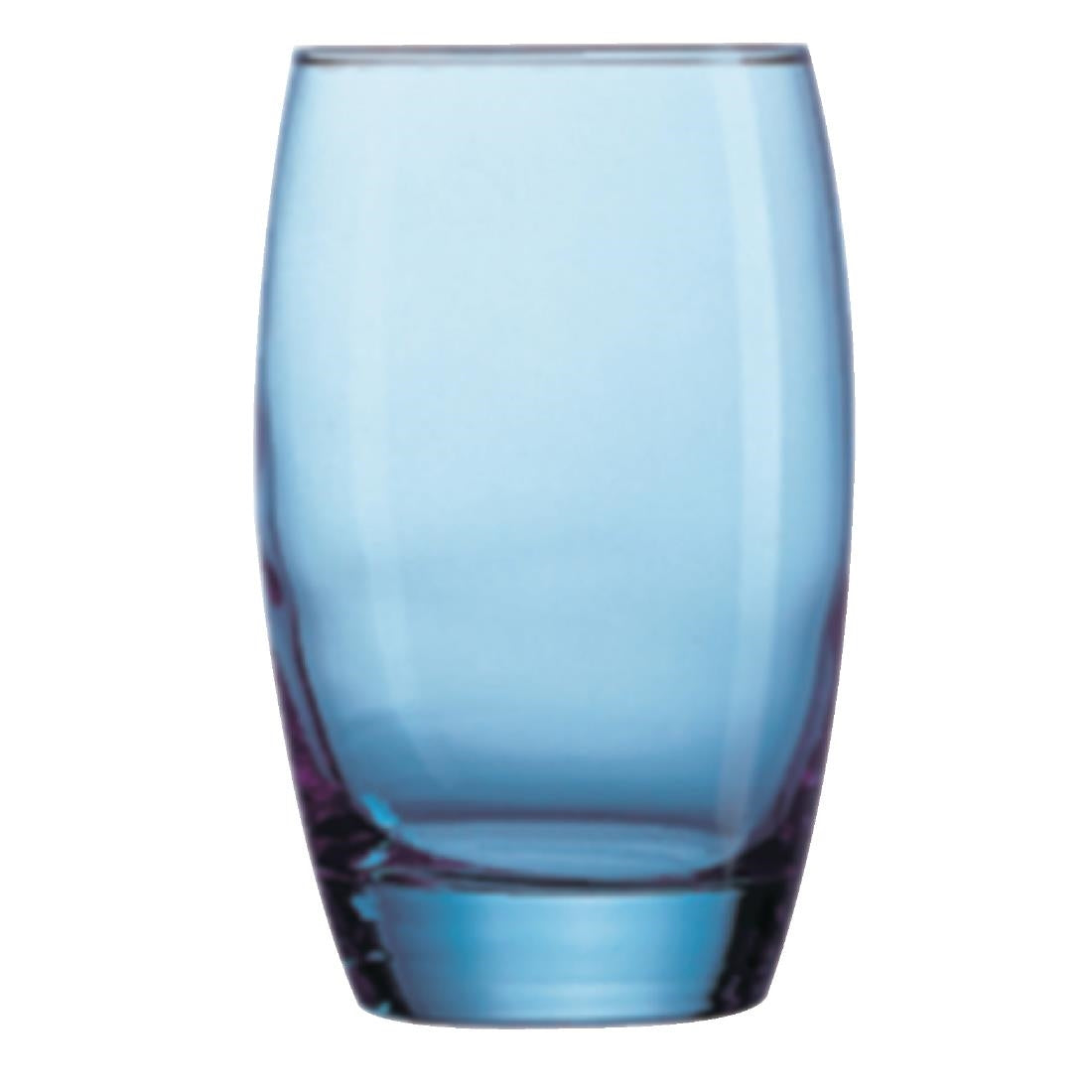 Arcoroc Salto Ice Blue Hi Balls Glasses 350ml (24 pack)