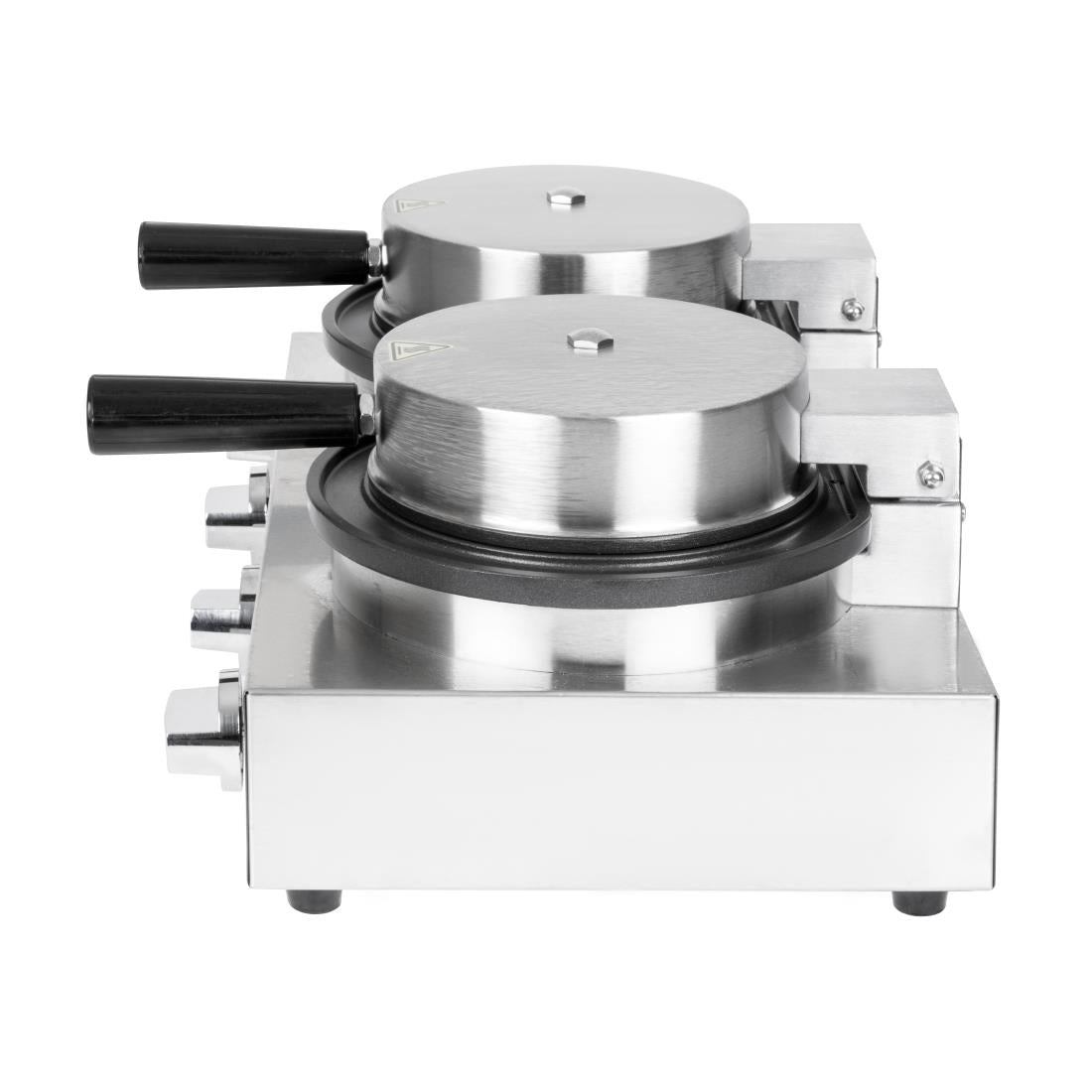 Buffalo Double Round Belgian Waffle Maker