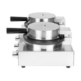 Buffalo Double Round Belgian Waffle Maker