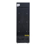 Nisbets Essentials Upright Display Cooler Black with Light Box - 354Ltr