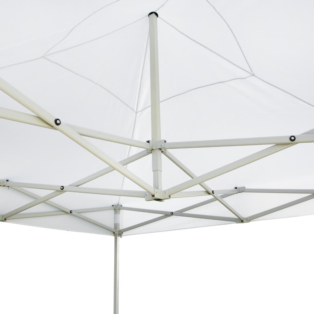 Bolero White Gazebo 3x3m