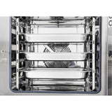 Buffalo Freestanding Smart Touchscreen Combi Oven 7x GN 1/1 with Installation Kit & Extraction Hood